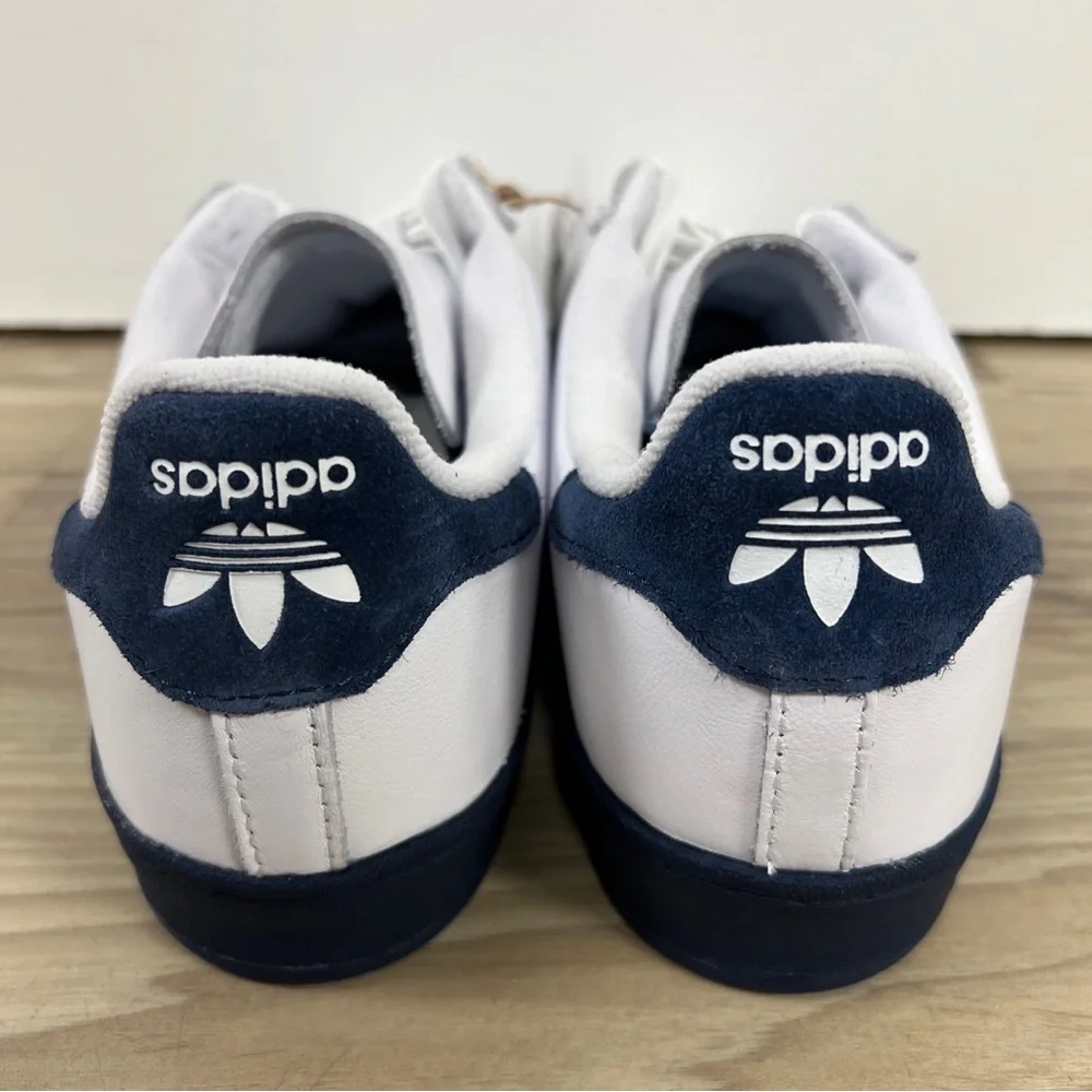 Adidas Campus ADV Mirrored Lines White Navy Blue Shoes Men's Size 9 HP9104 NWOB - Picture 6 of 6